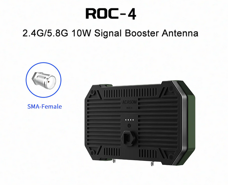 Виносна антена ROC-4(MAVKA) 2.4G 5.8G 10Вт підсилювач сигналу для квадрокоптерів DJI Mavic 3 та Autel 00013 фото